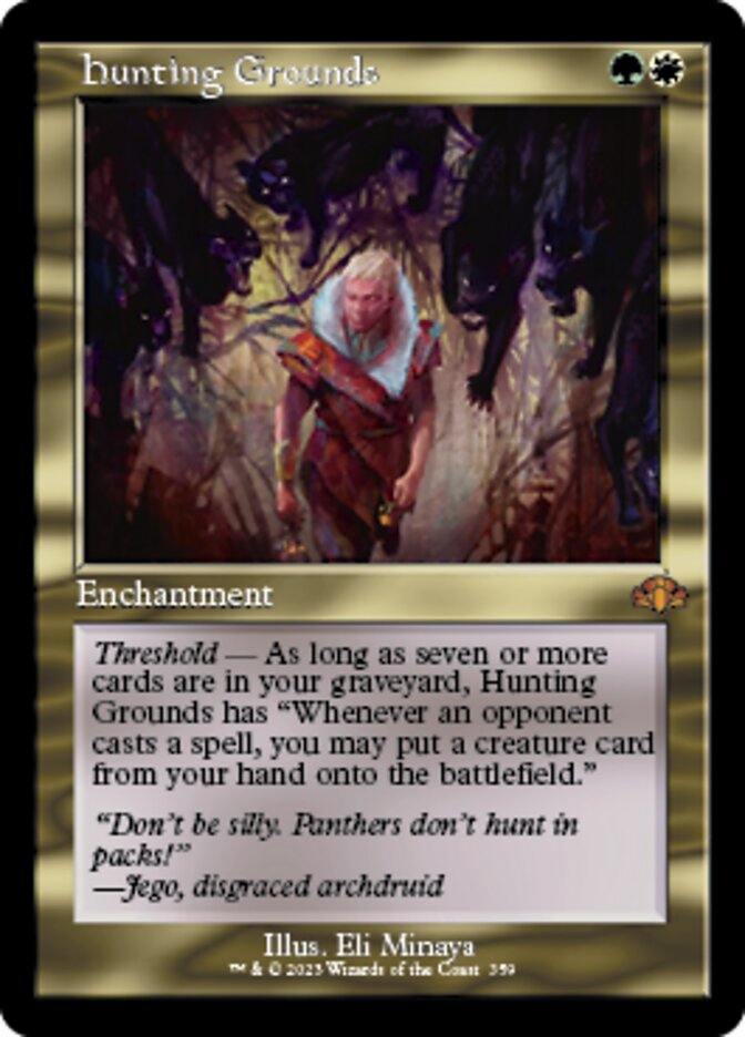 Hunting Grounds (Retro) [Dominaria Remastered] | Good Games Cannington