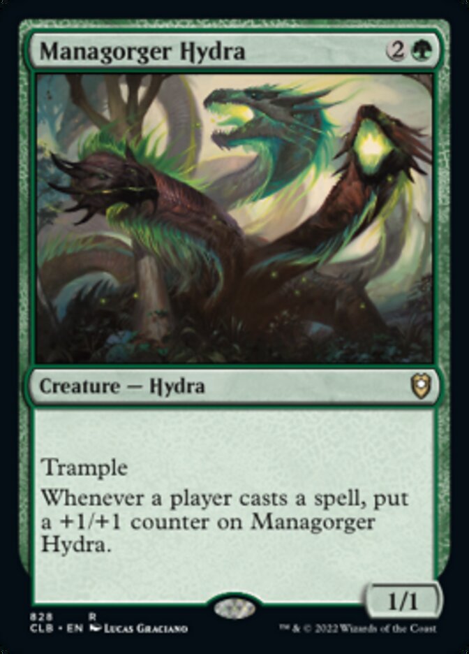 Managorger Hydra [Commander Legends: Battle for Baldur's Gate] | Good Games Cannington