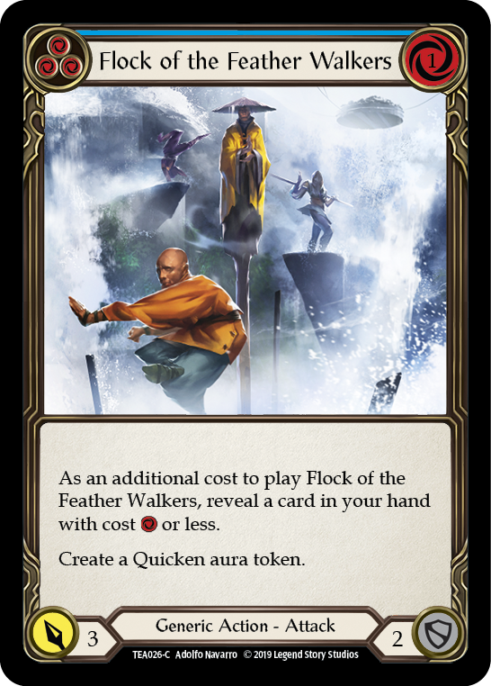 Flock of the Feather Walkers (Blue) [TEA026-C] 1st Edition Normal | Good Games Cannington