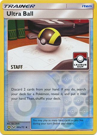Ultra Ball (68a/73) (League Promo Staff) [Sun & Moon: Shining Legends] | Good Games Cannington