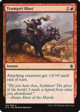 Trumpet Blast [Khans of Tarkir] | Good Games Cannington