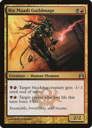 Rix Maadi Guildmage [Return to Ravnica] | Good Games Cannington
