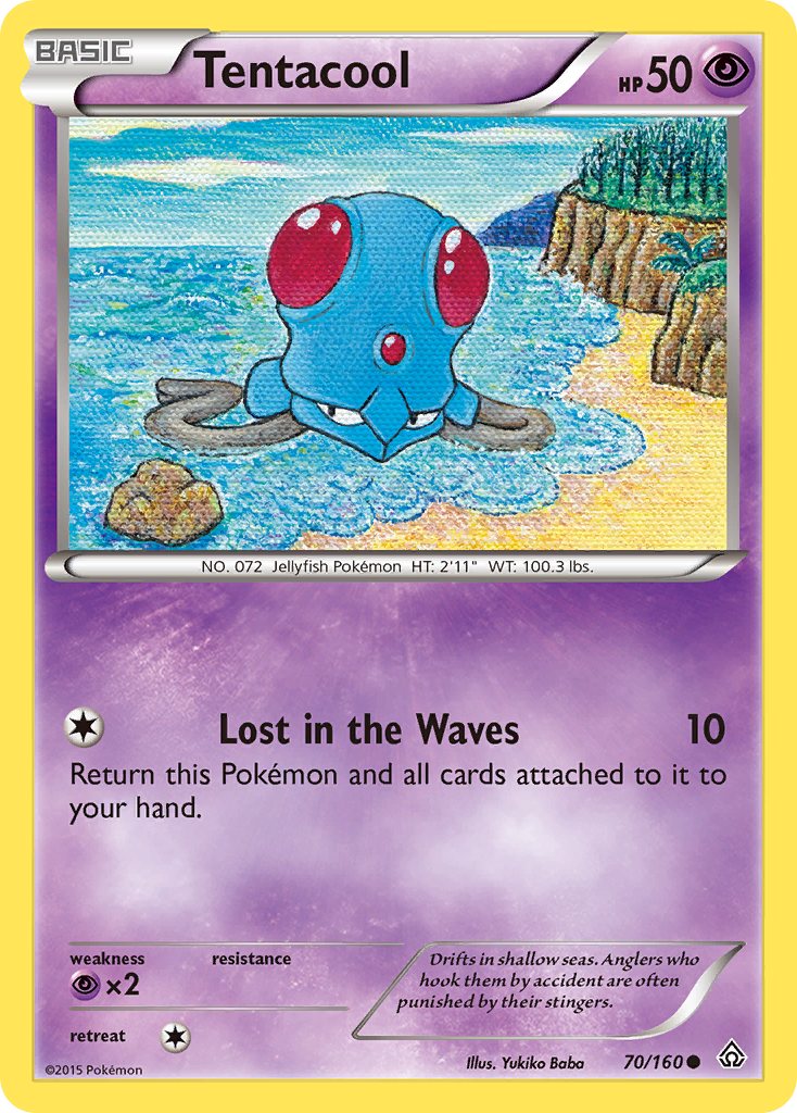 Tentacool (70/160) [XY: Primal Clash] | Good Games Cannington