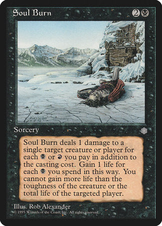 Soul Burn [Ice Age] | Good Games Cannington