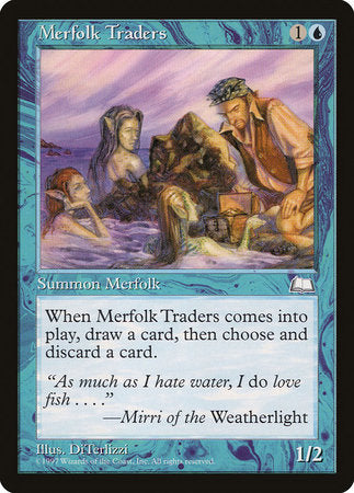 Merfolk Traders [Weatherlight] | Good Games Cannington
