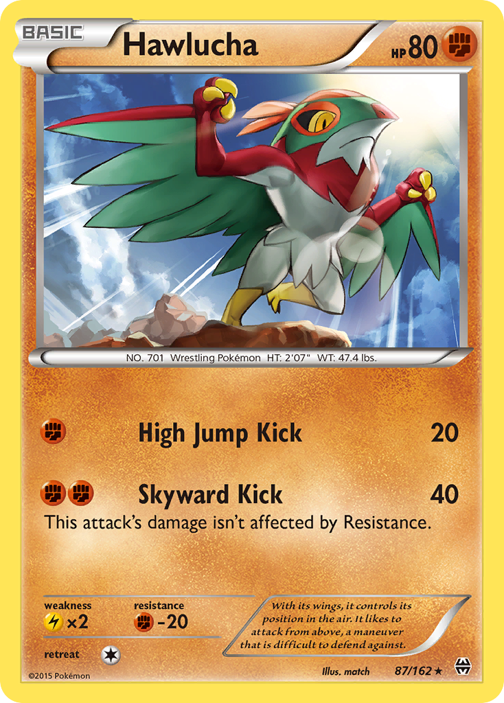 Hawlucha (87/162) [XY: BREAKthrough] | Good Games Cannington