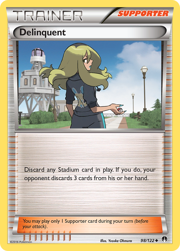 Delinquent (98/122) [XY: BREAKpoint] | Good Games Cannington