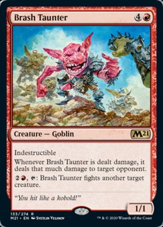 Brash Taunter [Core Set 2021] | Good Games Cannington