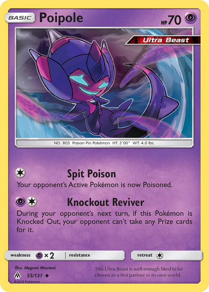 Poipole (55/131) [Sun & Moon: Forbidden Light] | Good Games Cannington