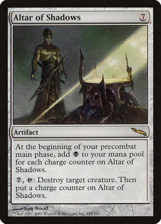 Altar of Shadows [Mirrodin] | Good Games Cannington