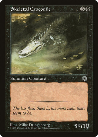 Skeletal Crocodile [Portal] | Good Games Cannington