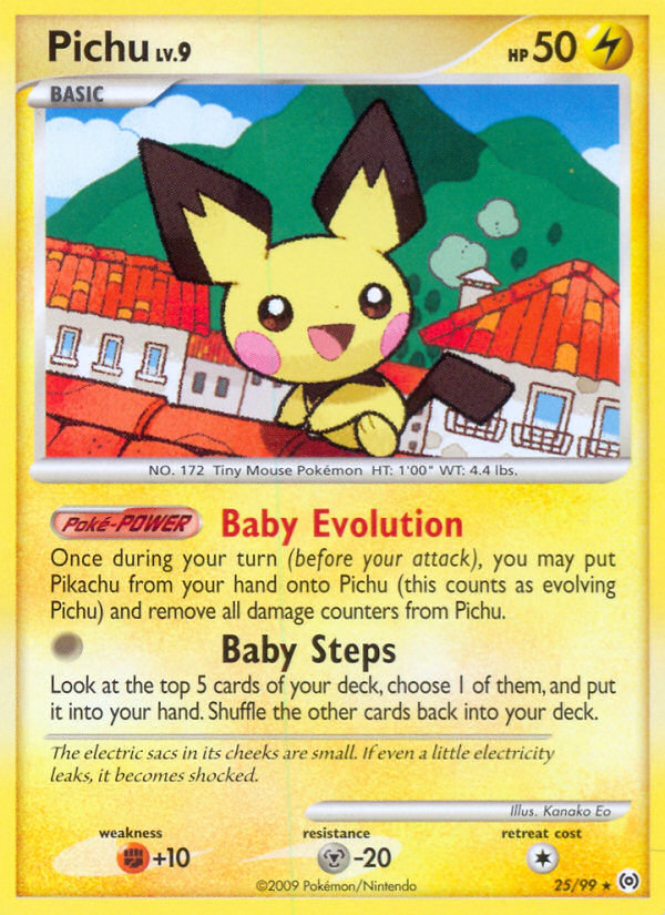 Pichu (25/99) [Platinum: Arceus] | Good Games Cannington