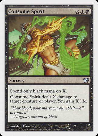 Consume Spirit [Ninth Edition] | Good Games Cannington