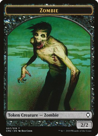 Zombie Token [Commander Anthology Volume II Tokens] | Good Games Cannington