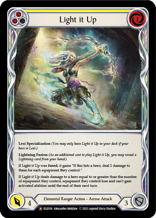 Light it Up [U-ELE036] Unlimited Normal | Good Games Cannington