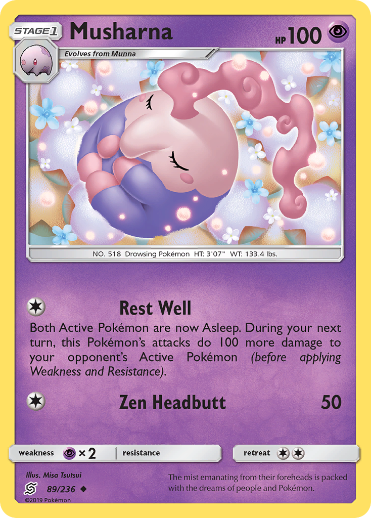 Musharna (89/236) [Sun & Moon: Unified Minds] | Good Games Cannington