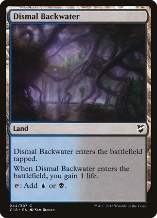 Dismal Backwater [Commander 2018] | Good Games Cannington