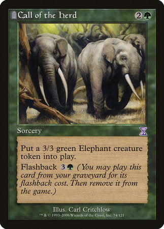 Call of the Herd [Time Spiral Timeshifted] | Good Games Cannington