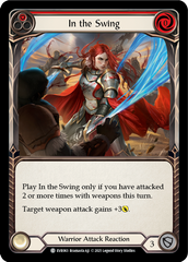 In the Swing (Red) [EVR063] (Everfest)  1st Edition Normal | Good Games Cannington
