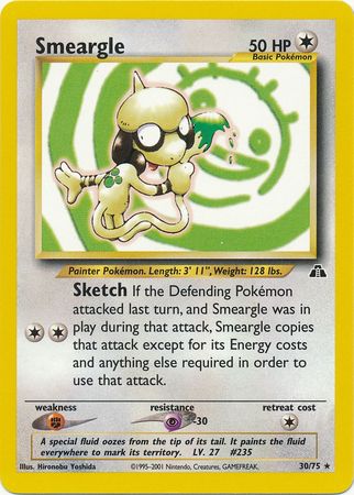 Smeargle (30/75) [Neo Discovery Unlimited] | Good Games Cannington