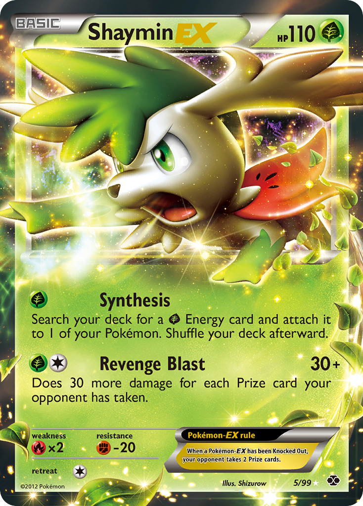 Shaymin EX (5/99) [Black & White: Next Destinies] | Good Games Cannington