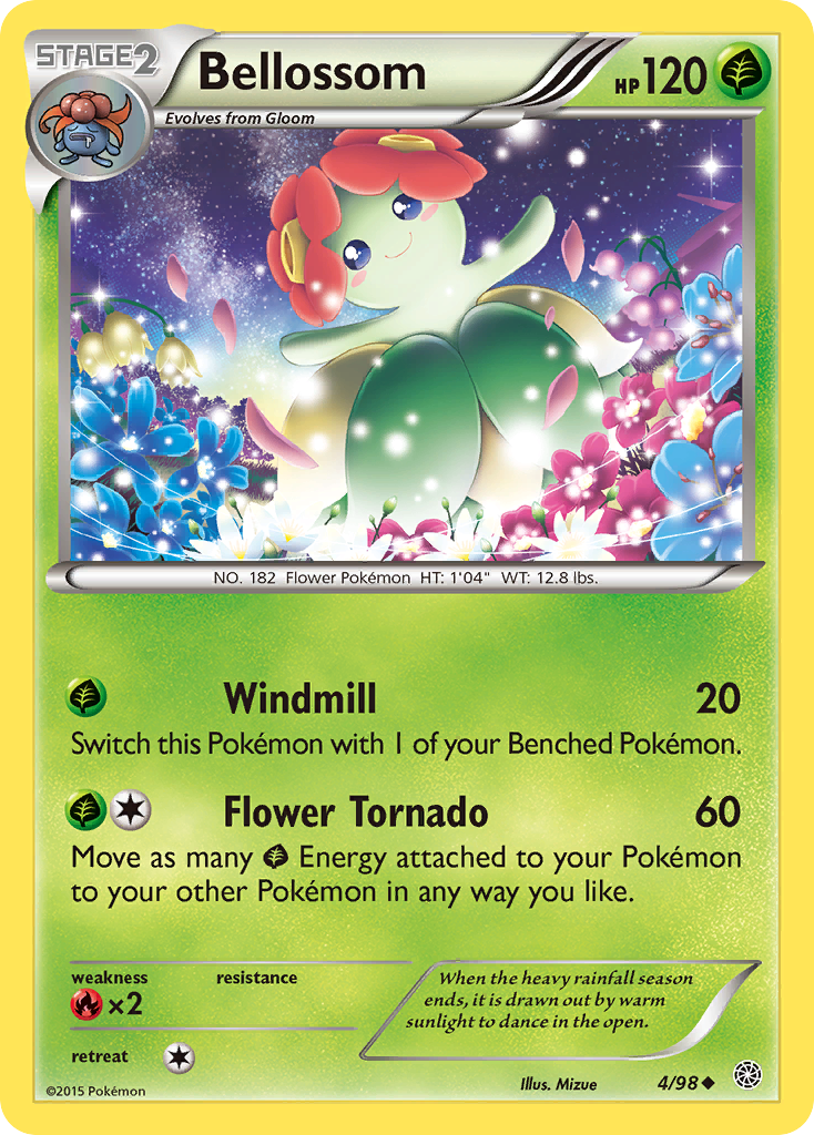 Bellossom (4/98) [XY: Ancient Origins] | Good Games Cannington