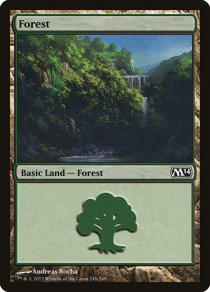 Forest (249) [Magic 2014] | Good Games Cannington