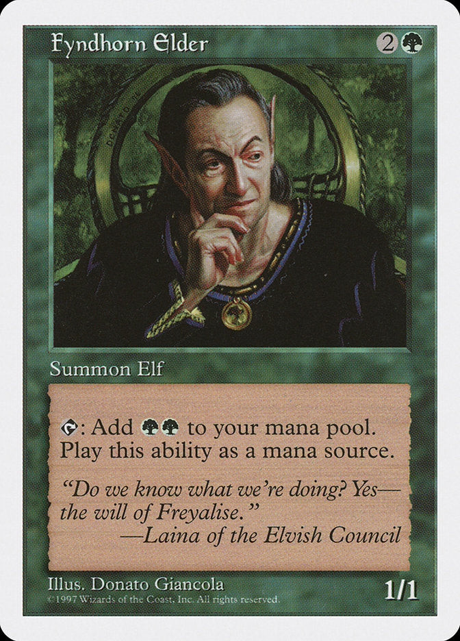 Fyndhorn Elder [Fifth Edition] | Good Games Cannington
