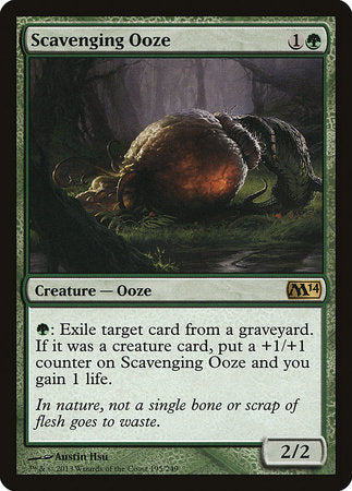Scavenging Ooze [Magic 2014] | Good Games Cannington