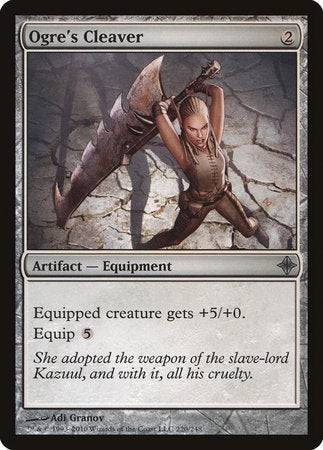 Ogre's Cleaver [Rise of the Eldrazi] | Good Games Cannington