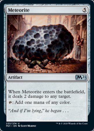 Meteorite [Core Set 2021] | Good Games Cannington