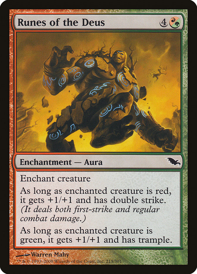 Runes of the Deus [Shadowmoor] | Good Games Cannington