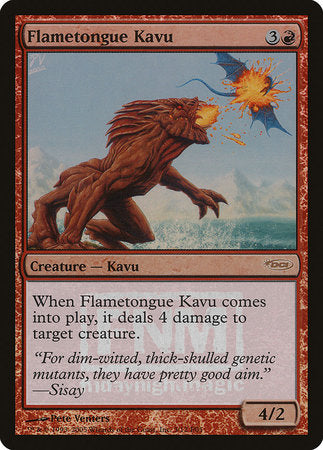 Flametongue Kavu [Friday Night Magic 2005] | Good Games Cannington