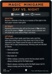 Day Vs. Night (Magic Minigame) [Innistrad: Midnight Hunt Minigame] | Good Games Cannington