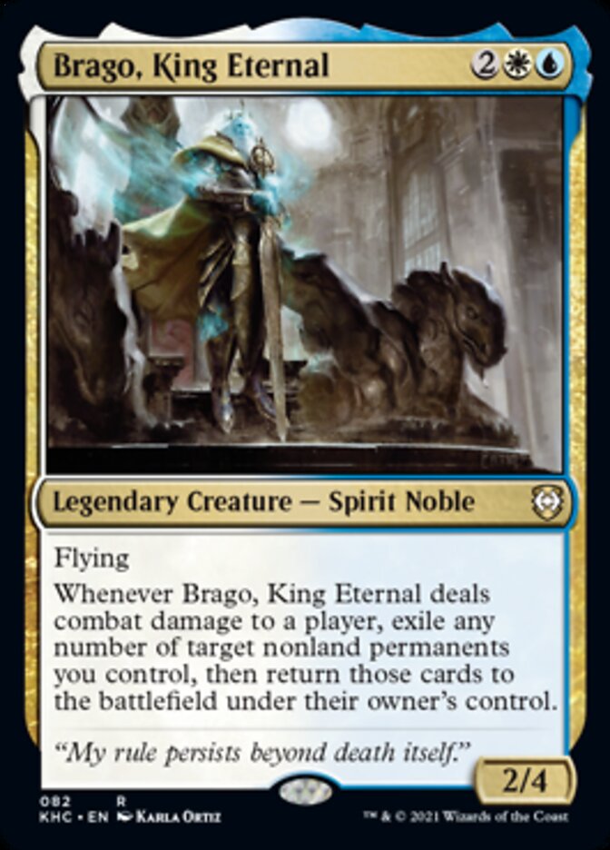 Brago, King Eternal [Kaldheim Commander] | Good Games Cannington