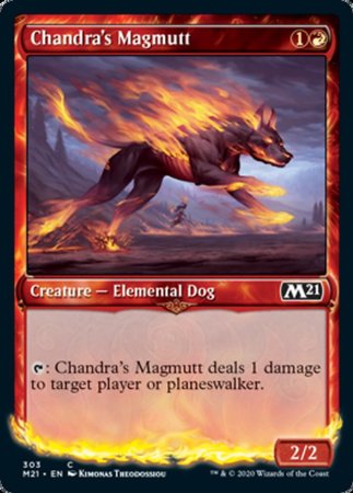 Chandra's Magmutt (Showcase) [Core Set 2021] | Good Games Cannington
