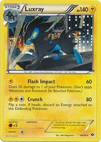 Luxray (46/99) (Theme Deck Exclusive) [Black & White: Next Destinies] | Good Games Cannington