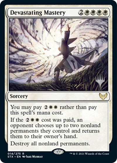 Devastating Mastery (Promo Pack) [Strixhaven: School of Mages Promos] | Good Games Cannington
