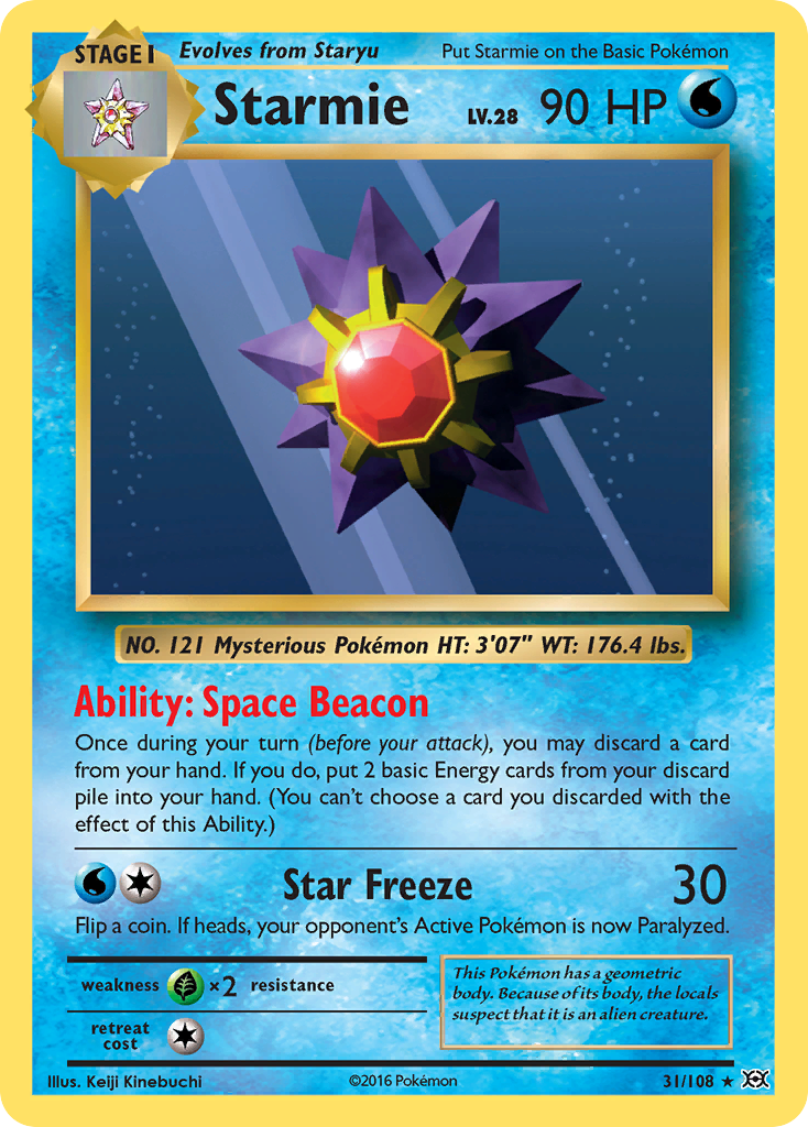 Starmie (31/108) [XY: Evolutions] | Good Games Cannington