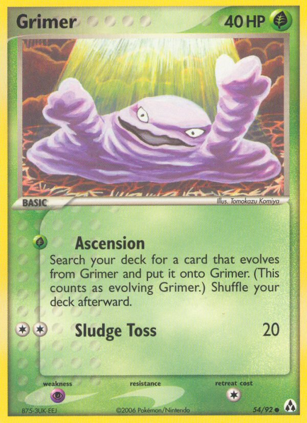 Grimer (54/92) [EX: Legend Maker] | Good Games Cannington