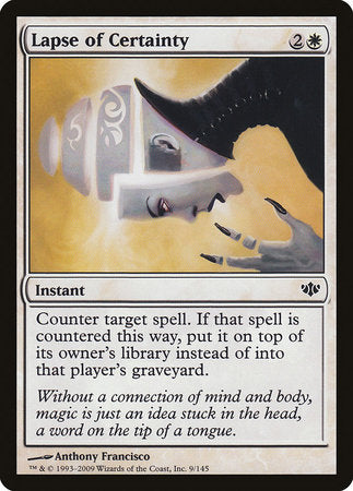 Lapse of Certainty [Conflux] | Good Games Cannington