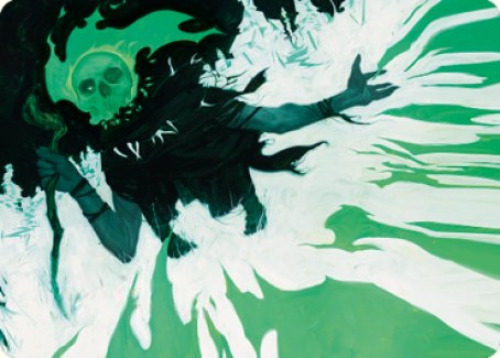 Bone Splinters Art Card [Dominaria United Art Series] | Good Games Cannington