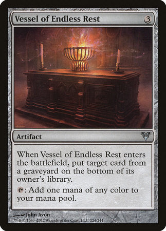 Vessel of Endless Rest [Avacyn Restored] | Good Games Cannington