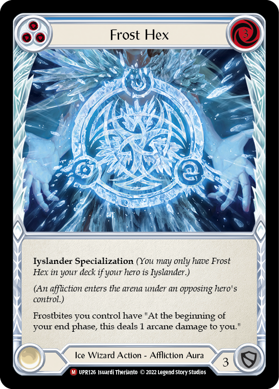 Frost Hex [UPR126] (Uprising)  Rainbow Foil | Good Games Cannington