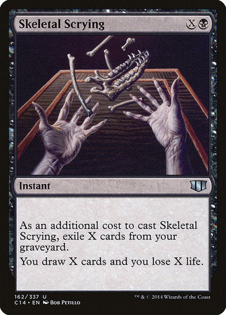 Skeletal Scrying [Commander 2014] | Good Games Cannington