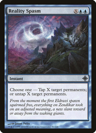 Reality Spasm [Rise of the Eldrazi] | Good Games Cannington