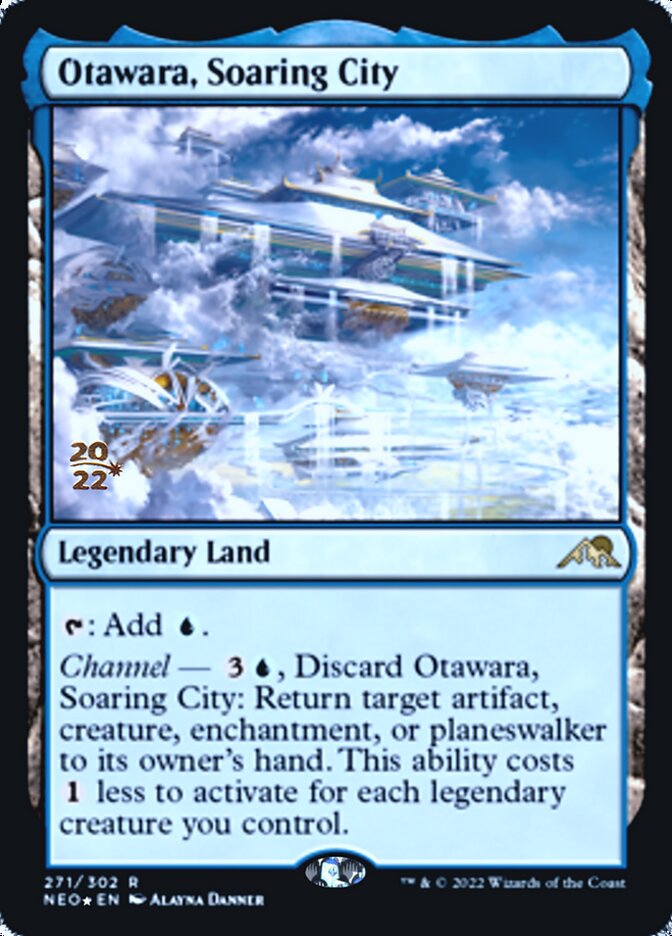 Otawara, Soaring City [Kamigawa: Neon Dynasty Prerelease Promos] | Good Games Cannington
