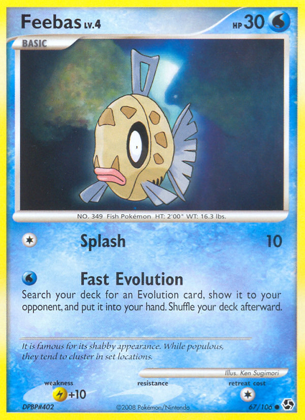 Feebas (67/106) [Diamond & Pearl: Great Encounters] | Good Games Cannington