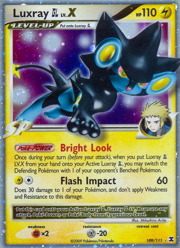 Luxray GL LV.X (109/111) [Platinum: Rising Rivals] | Good Games Cannington