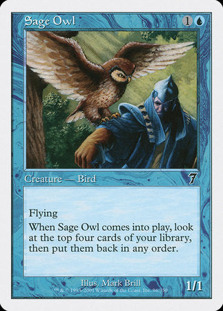 Sage Owl [Seventh Edition] | Good Games Cannington